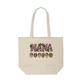 Nana Heart Charm Canvas Tote — Grandma Gift Tote Bag